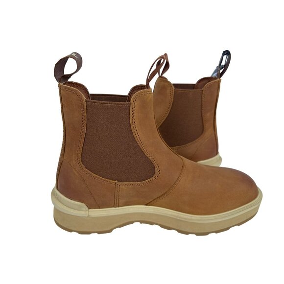 Sorel Women's Hi-Line Chelsea Tawny Buff/Scorch Leather Ankle Boots Size 9 - Picture 5 of 10